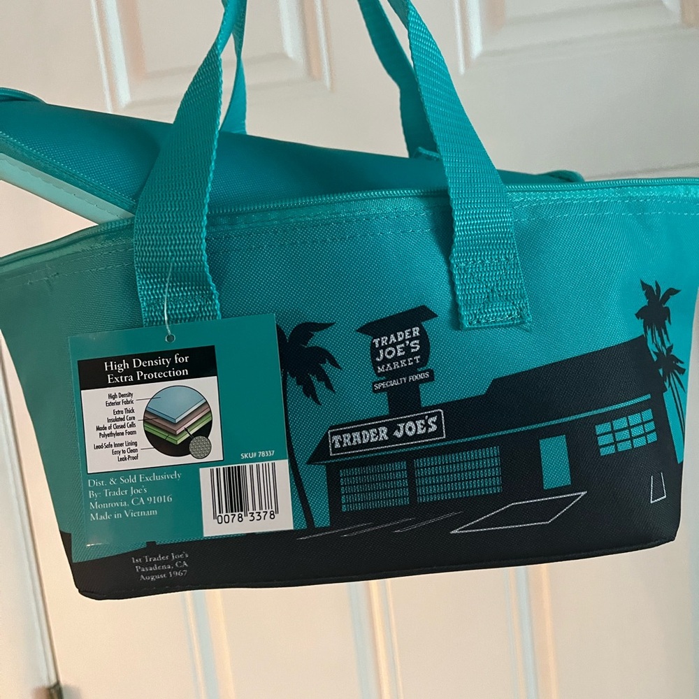 Blue Trader Joe’s mini insulated bag (lunch box)